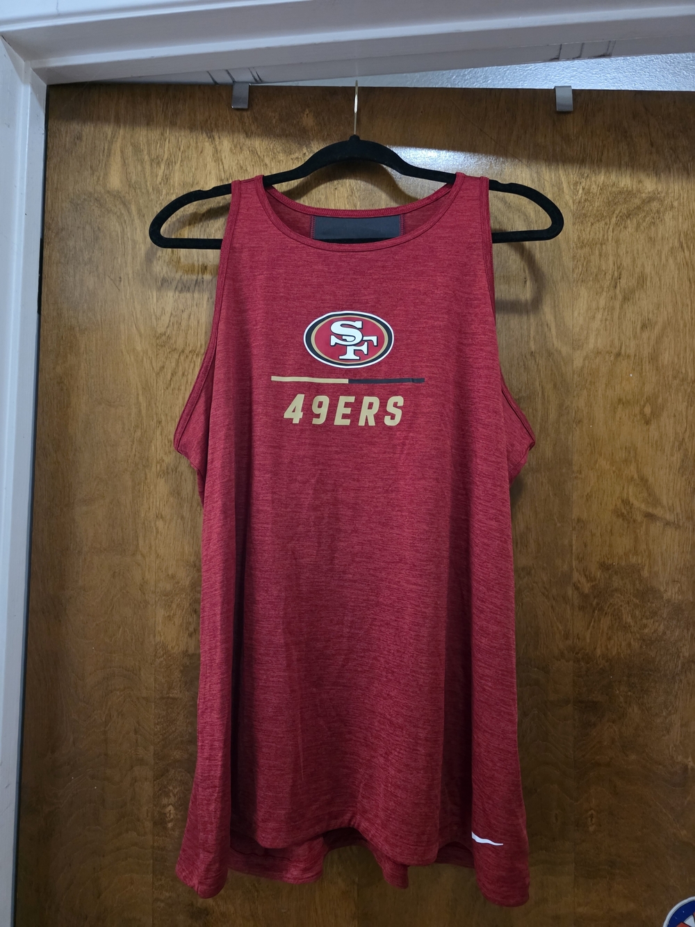 San Francisco 49ers Red Sleeveless Tank Top